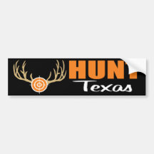 Jagd Texas Auto Sticker