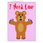 J'ai besoin d'amour cartes