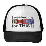 J'ai lavé mon DICK pour CECI ? ! (NÉON) Casquettes De Camionneur