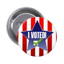 J'ai voté le Pin d'élection Badge Avec Épingle