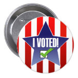 J'ai voté le Pin d'élection Pin's