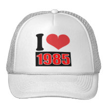 J'aime 1985    - chapeau casquette
