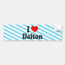 J'aime Dalton, Etats-Unis Autocollants Pour Voiture