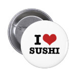 J'aime des sushi badges avec agrafe