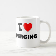 J'aime fusionner tasse