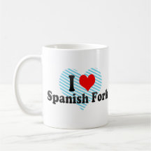 J'aime la fourchette espagnole, Etats-Unis Tasse À Café