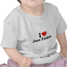 J'aime la fusion de jazz t-shirts