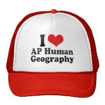 J'aime la géographie d'humain d'AP Casquette