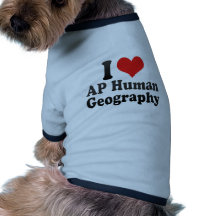 J'aime la géographie d'humain d'AP Manteaux Pour Animaux Domestiques