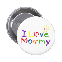 J'aime la maman pin's avec agrafe