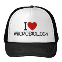 J'aime la microbiologie casquettes