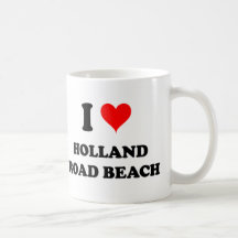 J'aime la plage Michigan de route de la Hollande Tasse