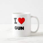 J'aime l'arme à feu tasse