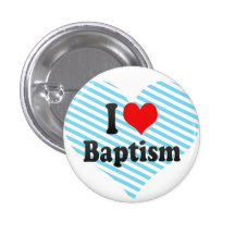 J'aime le baptême pin's