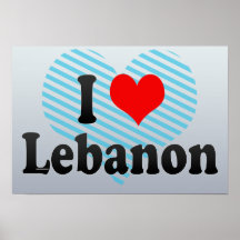 J'aime le Liban, Etats-Unis Posters