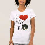 J'aime le mon pour t-shirt