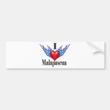 J'aime Malapascua.jpg Autocollant Pour Voiture
