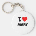 J'aime Mary Porte-clefs