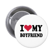 J'aime mon ami badge avec épingle