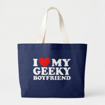 J'aime mon ami Geeky Sac Fourre-tout