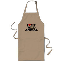 J'AIME MON ANIMAL SAUVAGE TABLIERS