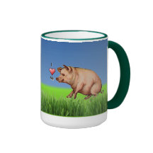 J'aime mon porc mug