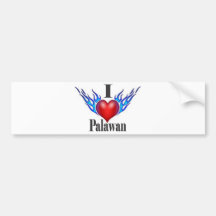 J'aime Palawan.jpg Adhésif Pour Voiture