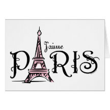 J'aime Paris Karte