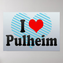 J'aime Pulheim, Allemagne Posters
