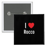 J'aime Rocco Badges Avec Agrafe