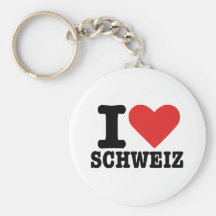 J'aime Schweiz - la Suisse Porte-clefs