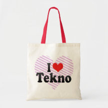 J'aime Tekno Sacs Fourre-tout