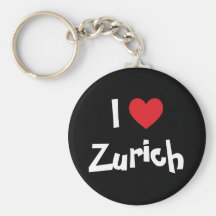 J'aime Zurich Porte-clés