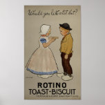 Jan. Rinke - Rotino Toastkeks Plakat
