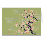 JAPANISCHE Blüte Karten