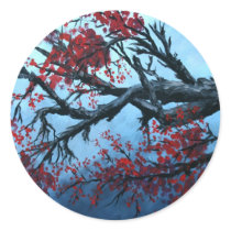 japanische Kirschblüten-Blumenbaum-Orientale-Kunst
