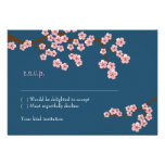 Jardin de fleurs de cerisier (marine) RSVP avec de Invitations
