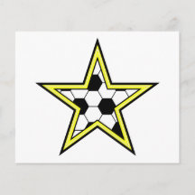 jaune d'étoile du football prospectus