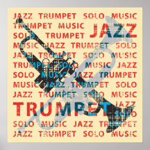 Jazz-Trompete Plakate