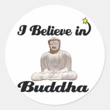 je crois en Bouddha Adhésif