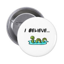 Je crois en monstre de Loch Ness Badges Avec Agrafe