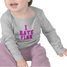 Je déteste le rose t-shirt