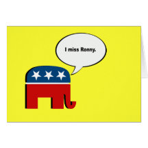 Je manque Ronny Carte De Vœux