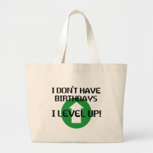 Je n'ai pas des anniversaires… sacs en toile