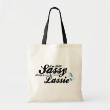 Je suis être encore impertinent Teal et la gamine  Sacs De Toile
