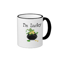 Je suis tasse chanceuse de lutin