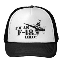 Je suis un F-18, Bro ! Casquettes