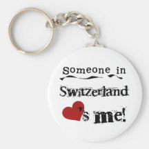 Jemand in die Schweiz-Lieben ich Schlüsselband