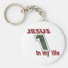 Jésus 1 de ma vie porte-clé