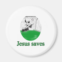 Jésus économise aimants pour réfrigérateur
